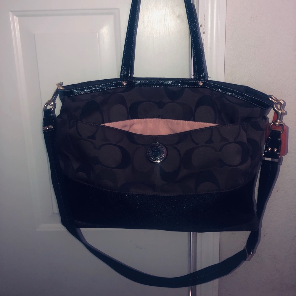 Coach diaper bag!